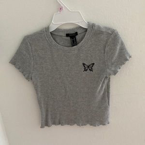 Forever 21 gray shirt. Size Medium